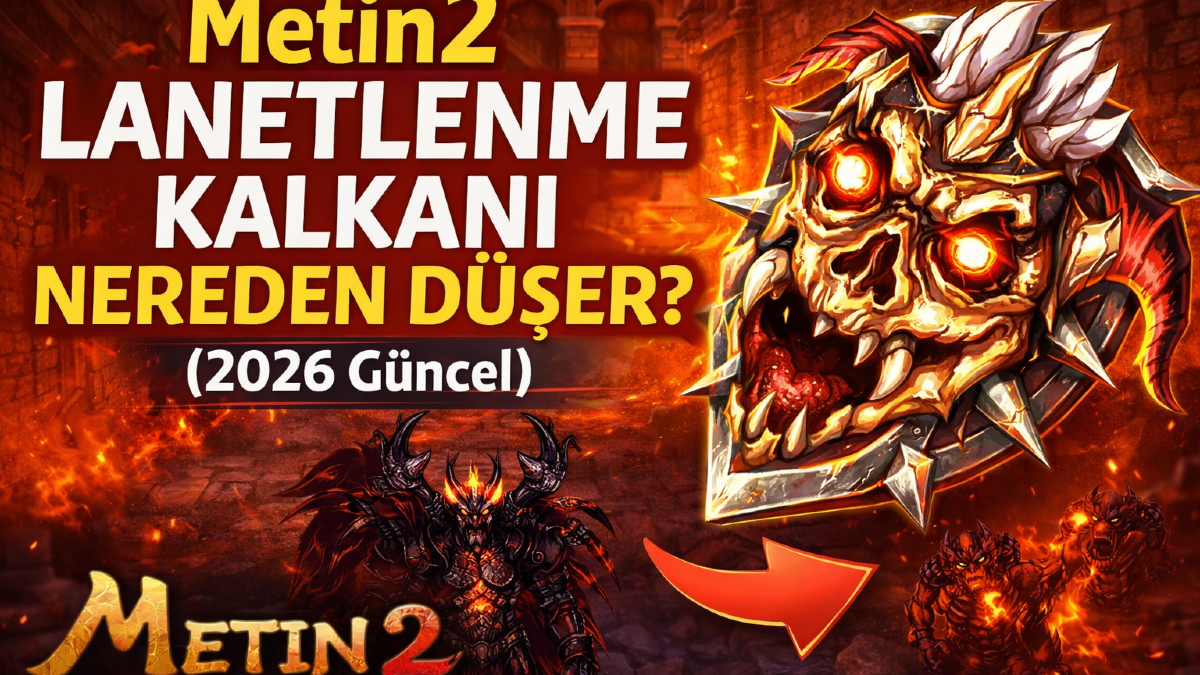 Metin2 Lanetlenme Kalkanı Nereden Düşer? (2026 Güncel) Rehber